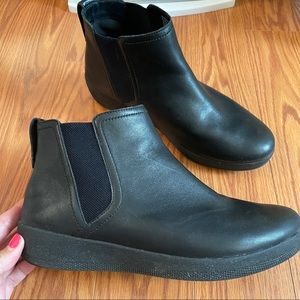 FitFlop black boots. Super comfortable to stand